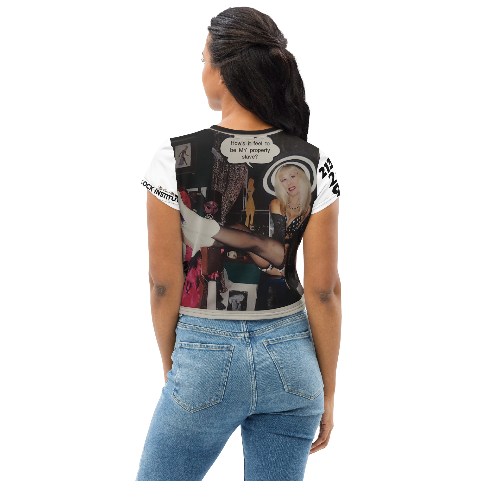 All-Over Print Crop Tee - Image 4