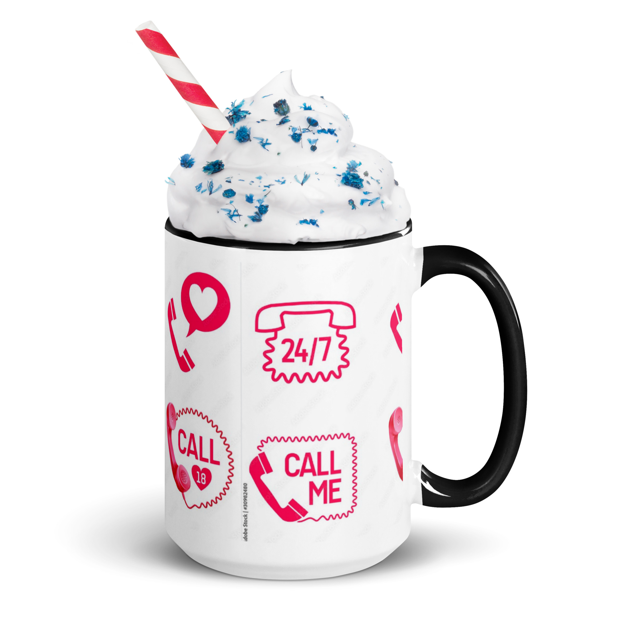 Call Me Mug with Color - Image 4